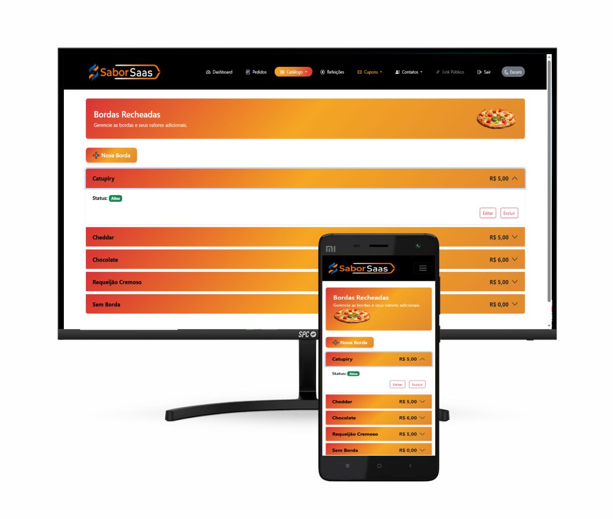 SaborSaas – Sistema Web Completo para Gestão de Pizzarias - Imagem 3