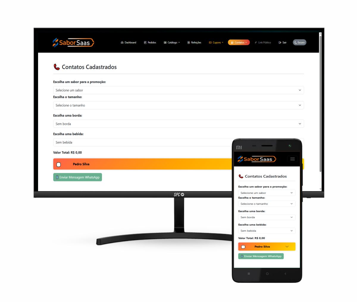 SaborSaas – Sistema Web Completo para Gestão de Pizzarias - Imagem 5