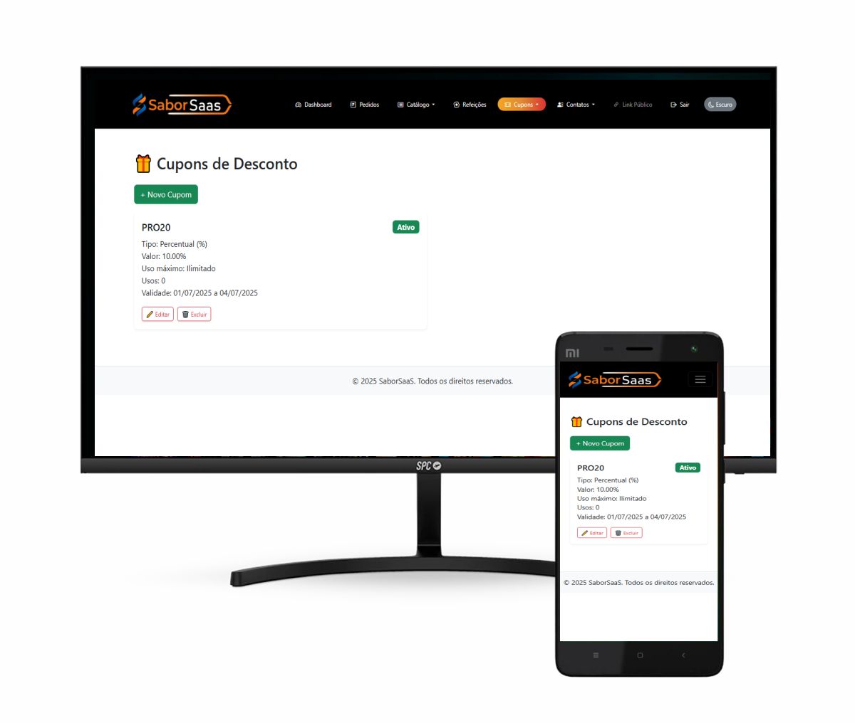 SaborSaas – Sistema Web Completo para Gestão de Pizzarias - Imagem 6
