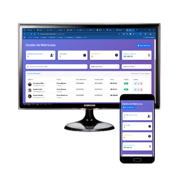 Sistema FitMembro - Gestão Completa para Academias - Imagem 9