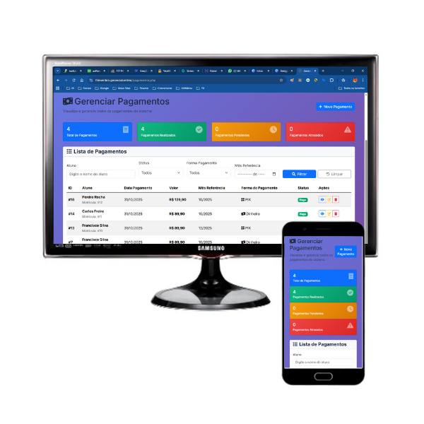 Sistema FitMembro - Gestão Completa para Academias - Imagem 8
