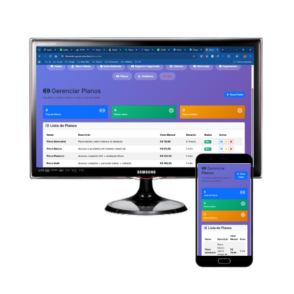 Sistema FitMembro - Gestão Completa para Academias - Imagem 7