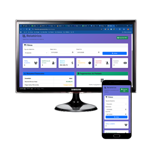 Sistema FitMembro - Gestão Completa para Academias - Imagem 6
