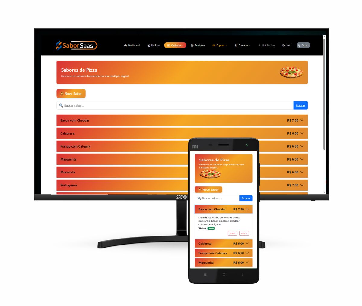 SaborSaas – Sistema Web Completo para Gestão de Pizzarias - Imagem 14