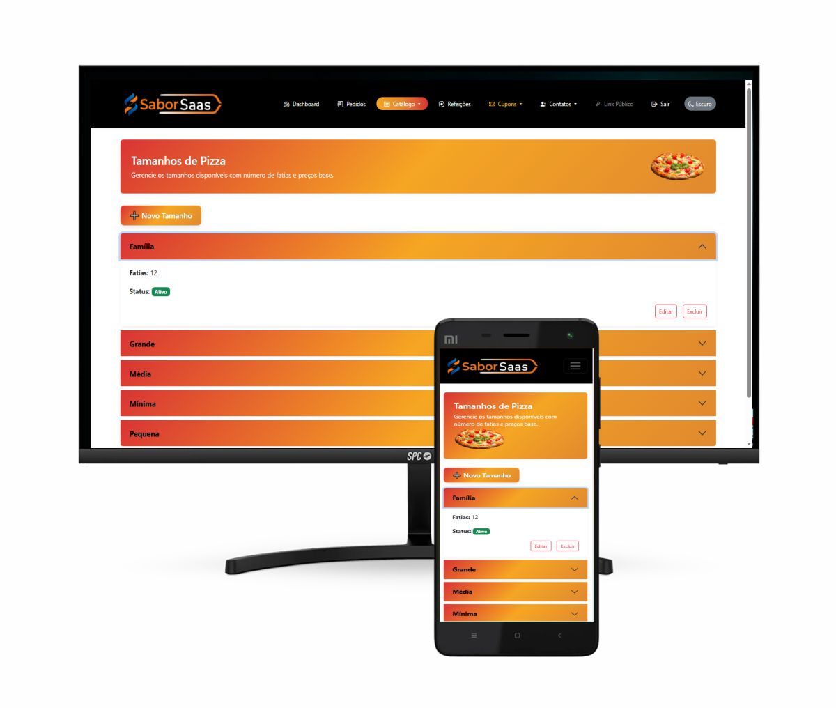SaborSaas – Sistema Web Completo para Gestão de Pizzarias - Imagem 15