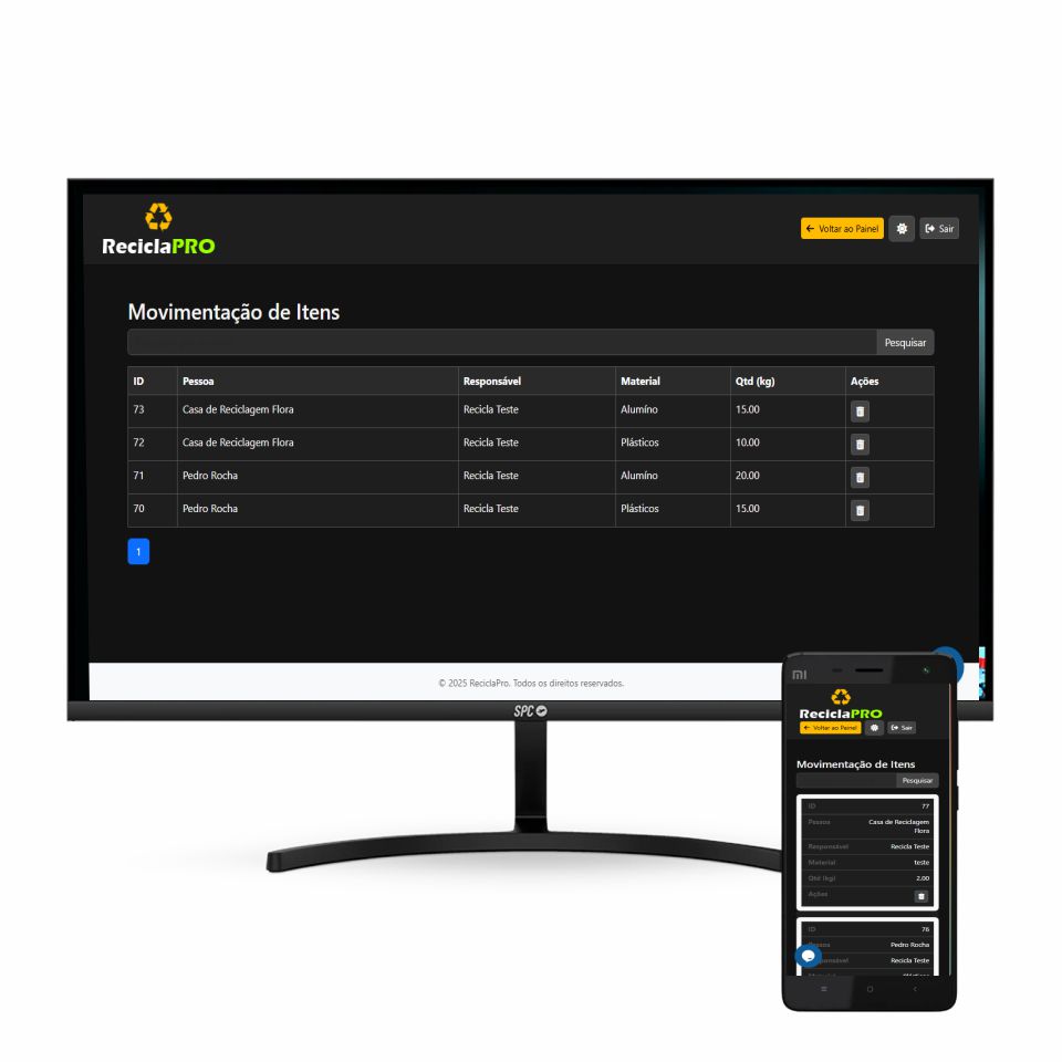 ReciclaPRO Sistema Web para Empresas de Reciclagem - Imagem 10